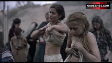 Lisa Loven Kongsli Nipple Slip – Ashes In The Snow