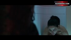 78. Olivia Munn Sexy Scene – The Predator