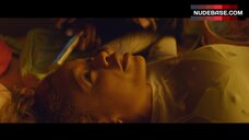 23. Abra in See-Through Blouse – Assassination Nation