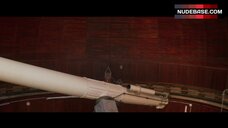 12. Margaret Qualley Flashes Lingerie – Io