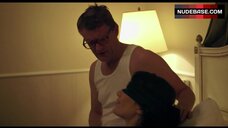 34. Mia Lyhne in Sexy Black Underwear – Klown Forever