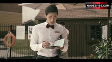 122. Abigail Spencer Bikini Scene – Wayne