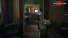 23. Serinda Swan Flashes Underwear – Coroner