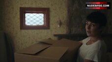 34. Serinda Swan Flashes Underwear – Coroner