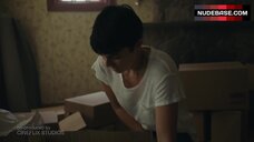 45. Serinda Swan Flashes Underwear – Coroner