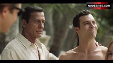 56. Camila Sodi in Strapless Bikini – Luis Miguel: The Series