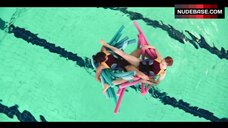 Alice Hewkin Lesbian Scene in Swimming Pool – Sex Education