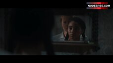 78. Amandla Stenberg Side Boob – Where Hands Touch