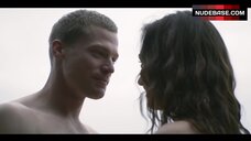 89. Pregnant Phoebe Tonkin in Underwear – Bloom