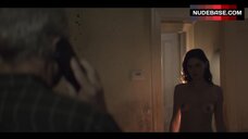 23. Phoebe Tonkin Breasts Scene – Bloom