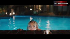 34. Riley Keough Nude in Swimming Pool – Under The Silver Lake