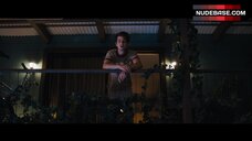 45. Riley Keough Nude in Swimming Pool – Under The Silver Lake