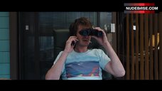 45. Wendy Vanden Heuvel Topless on Balcony – Under The Silver Lake