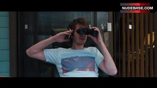 67. Wendy Vanden Heuvel Topless on Balcony – Under The Silver Lake