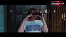 78. Wendy Vanden Heuvel Topless on Balcony – Under The Silver Lake