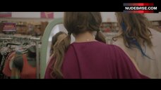 12. Dylan Gelula Pokies Through White T-shirt – First Girl I Loved