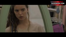 56. Dylan Gelula Pokies Through White T-shirt – First Girl I Loved