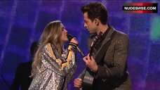 67. Miley Cyrus Jacket on Naked Body – Saturday Night Live