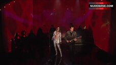 78. Miley Cyrus Jacket on Naked Body – Saturday Night Live