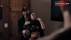 56. Mihaela Gavrila in Black Bra – Intensive Care