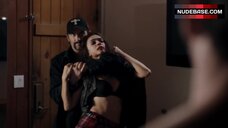 67. Mihaela Gavrila in Black Bra – Intensive Care