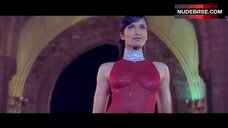 78. Padma Lakshmi in See-Through Top – Boom