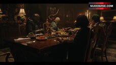 1. April Bowlby Cleavage – Titans