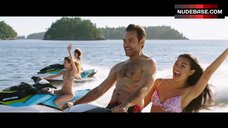 100. Lia Farrelly-Hodge in Blue Bikini – Overboard