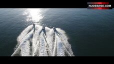 67. Lia Farrelly-Hodge in Blue Bikini – Overboard