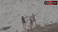 Thea Sofie Loch Naess in Swimsuit – Malibu Og Dem