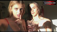 Benedetta Porcaroli Bikini Scene – Baby