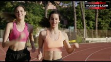 56. Benedetta Porcaroli Jogging Scene – Baby