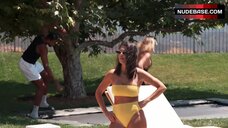 23. Kim Kardashian West Sunbathing Scene – Keeping Up With The Kardashians