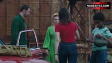 45. Florence Pugh Erect Nipples – The Little Drummer Girl