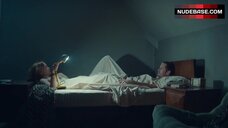 78. Florence Pugh Hot Scene – The Little Drummer Girl