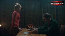 1. Florence Pugh Flashes Lingerie – The Little Drummer Girl