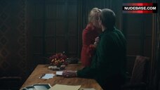 23. Florence Pugh Flashes Lingerie – The Little Drummer Girl