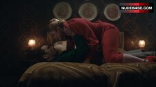 34. Florence Pugh Flashes Lingerie – The Little Drummer Girl