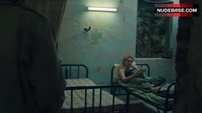 1. Florence Pugh Pokies Through Top – The Little Drummer Girl