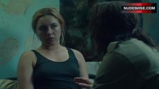122. Florence Pugh Pokies Through Top – The Little Drummer Girl