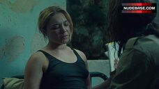 Florence Pugh Pokies Through Top – The Little Drummer Girl