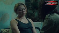 45. Florence Pugh Pokies Through Top – The Little Drummer Girl