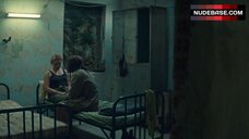 78. Florence Pugh Pokies Through Top – The Little Drummer Girl