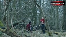 1. Florence Pugh in Bra and Panties – The Little Drummer Girl