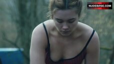 Florence Pugh in Bra and Panties – The Little Drummer Girl