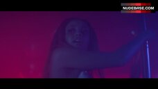 45. Vanessa Morgan Striptease Scene – Pimp