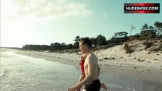 1. Julia Koschitz Boobs Flash – A Minute'S Silence