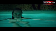 34. Emily Ratajkowski Naked in Swimming Pool – Welcome Home