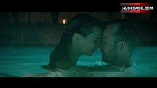 56. Emily Ratajkowski Naked in Swimming Pool – Welcome Home