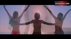 1. Christine Marzano in Sexy Pink Bikini – A Midsummer Night'S Dream